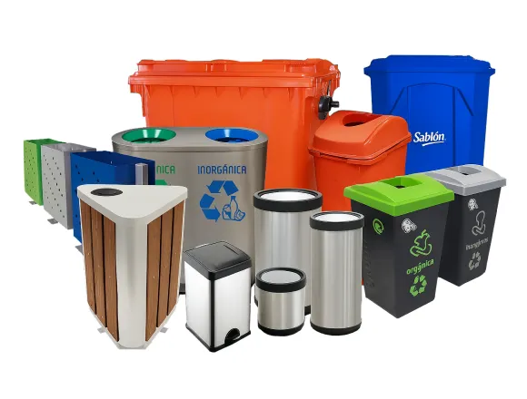 Basureros y contenedores